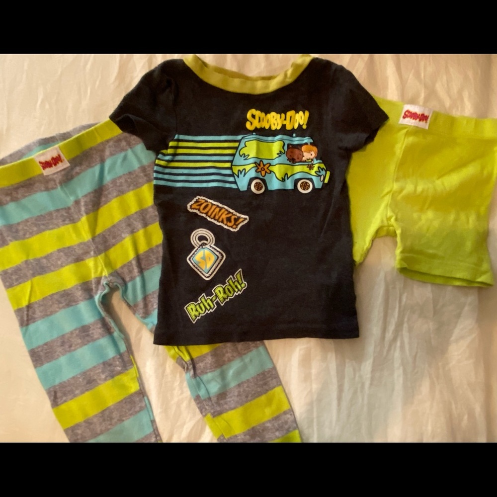 Scooby Doo Pajama Set size 4